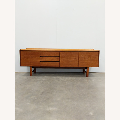 Used Vintage Mid Century Modern Teak Credenza for sale on AptDeco
