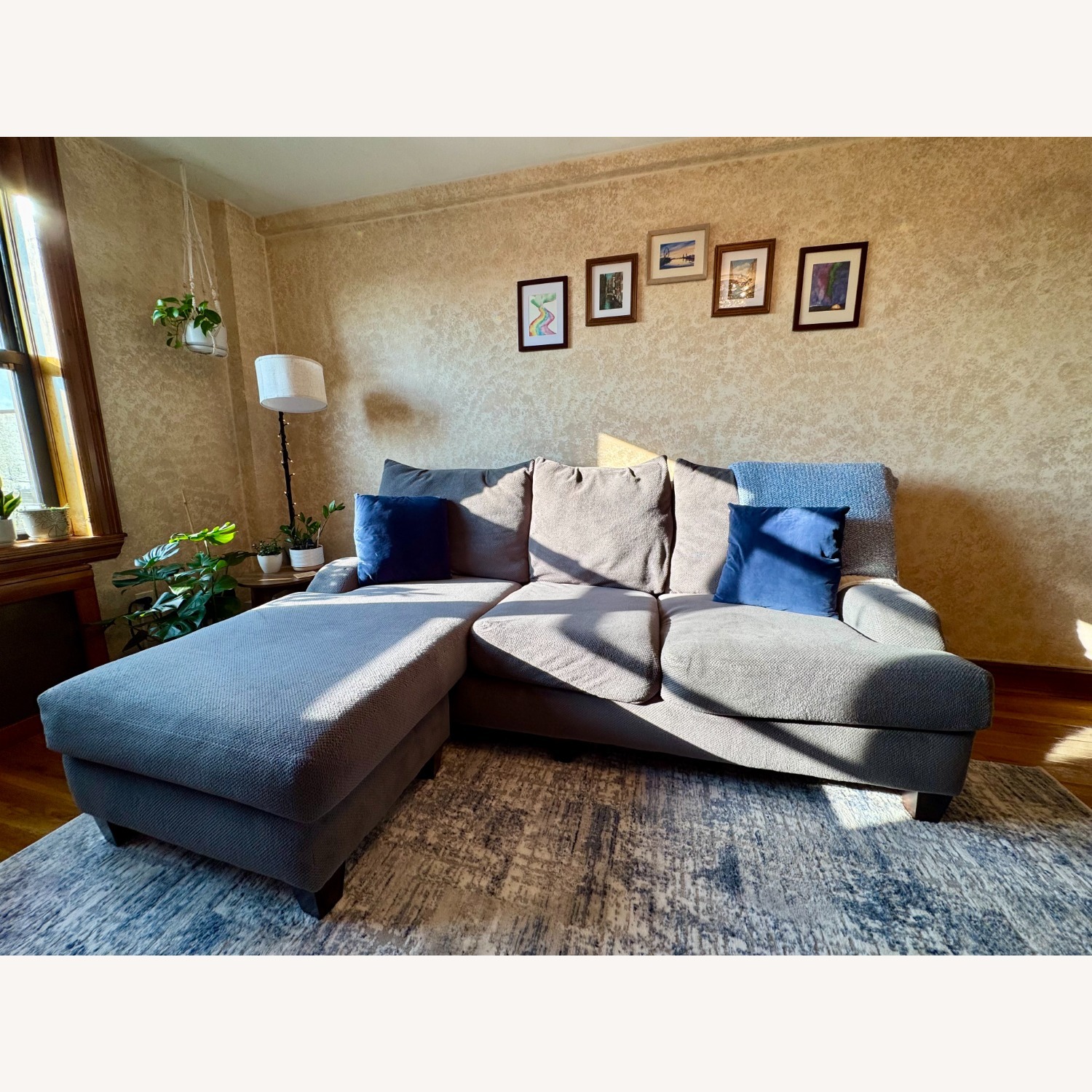 England Furniture Slate Chaise Sectional  - image-2