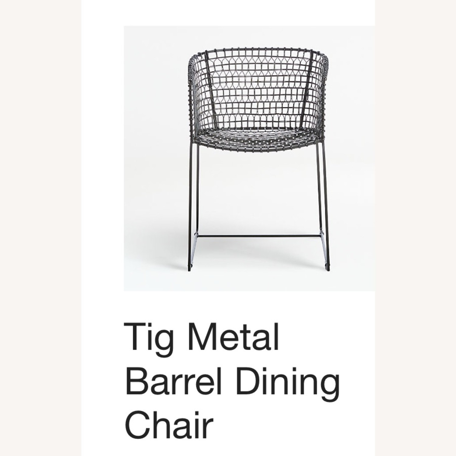 8 Crate & Barrel Tig - 2 Arm /6 Dining Chairs - image-2