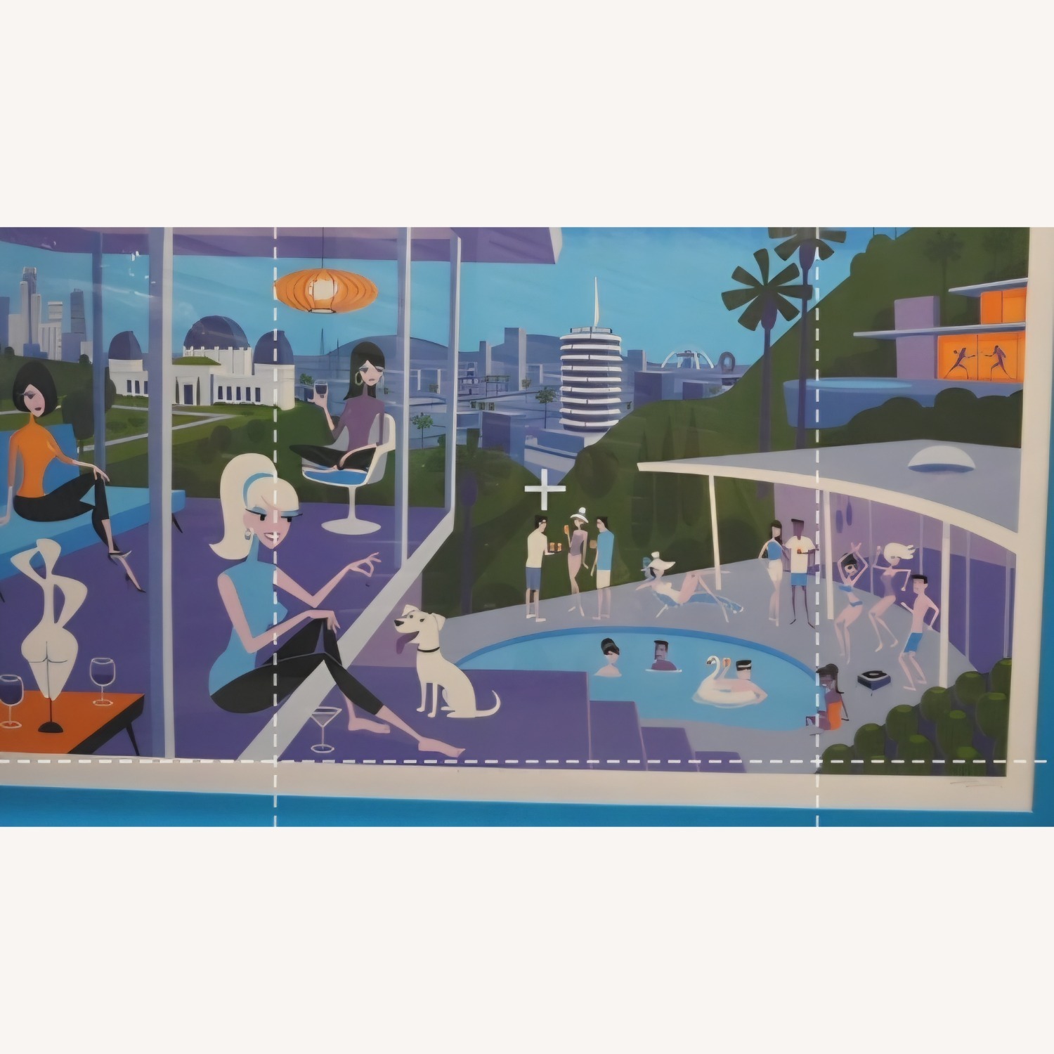 Million Dollar View by Josh Agle - image-2