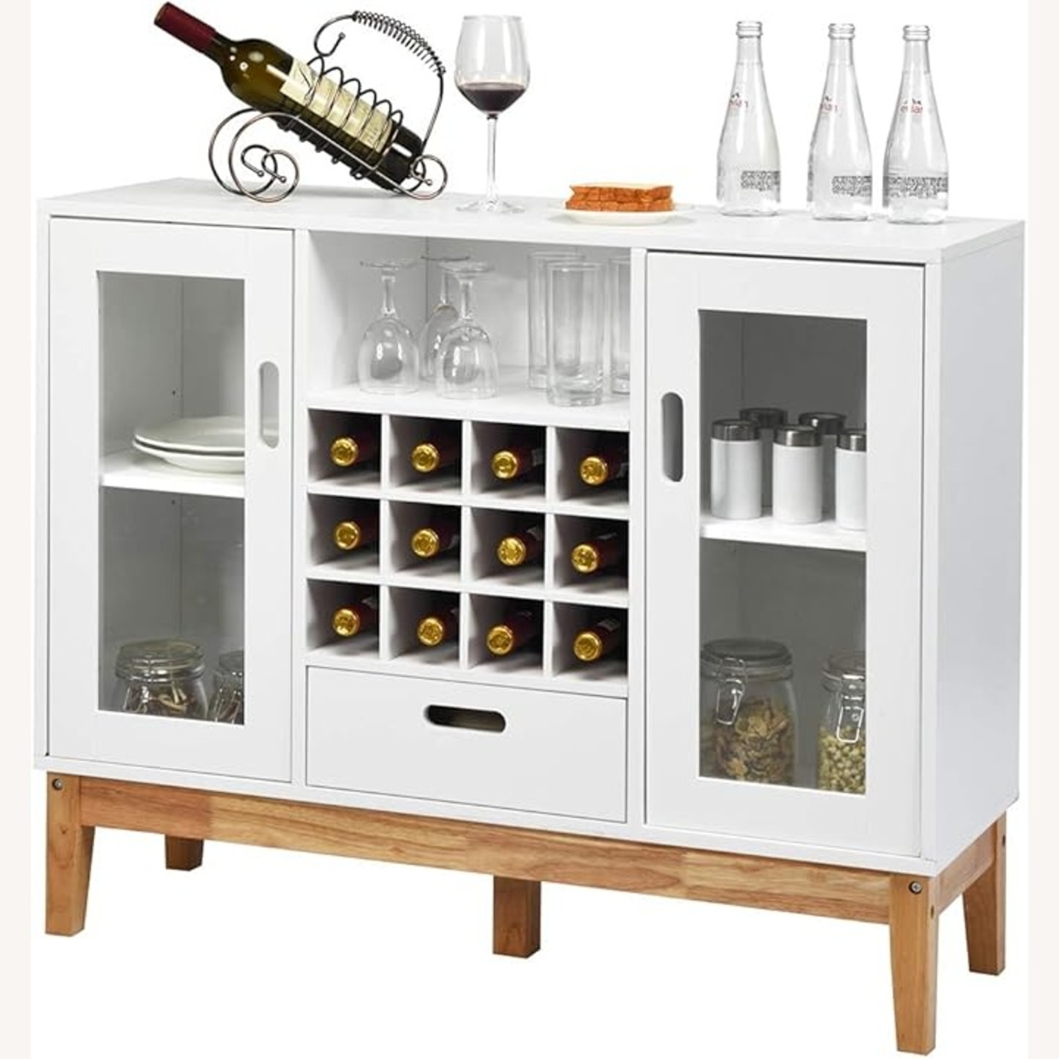 Giantex Living Room Storage Cupboard  - image-4