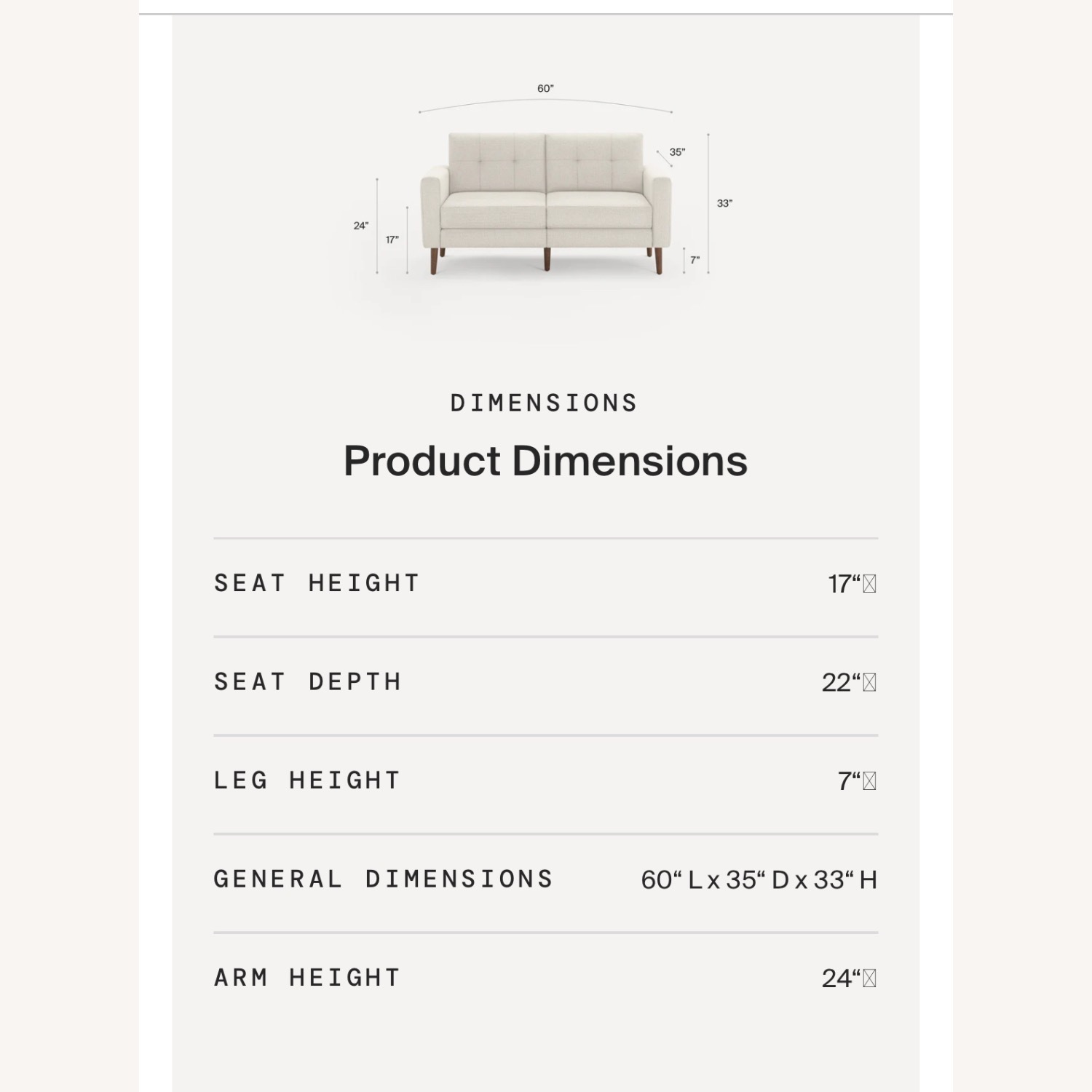 Burrow Nomad Loveseat - image-3