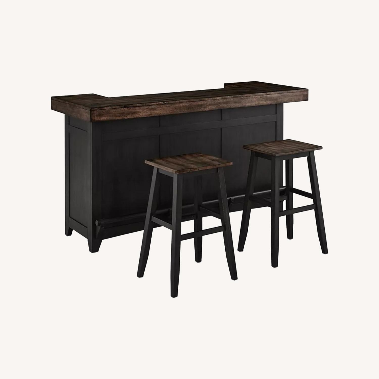 Peighton Bar with Bar Stools - image-5