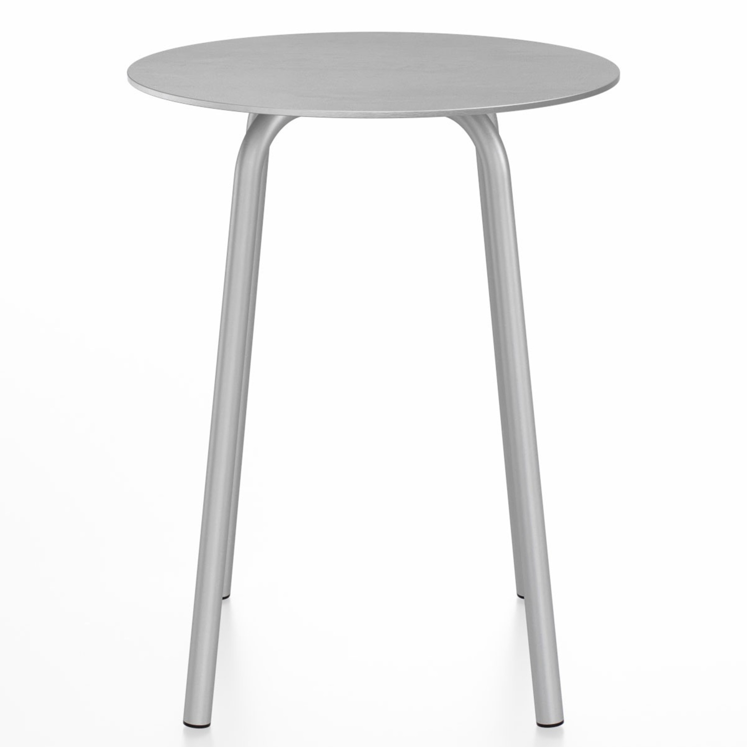 Pair of Emeco Parrish Aluminum Cafe Tables - image-10