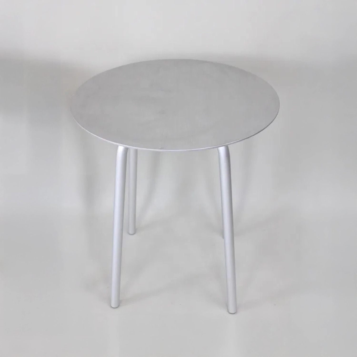 Pair of Emeco Parrish Aluminum Cafe Tables - image-5