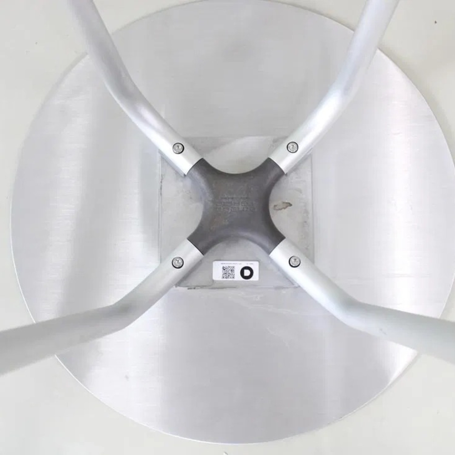 Pair of Emeco Parrish Aluminum Cafe Tables - image-6