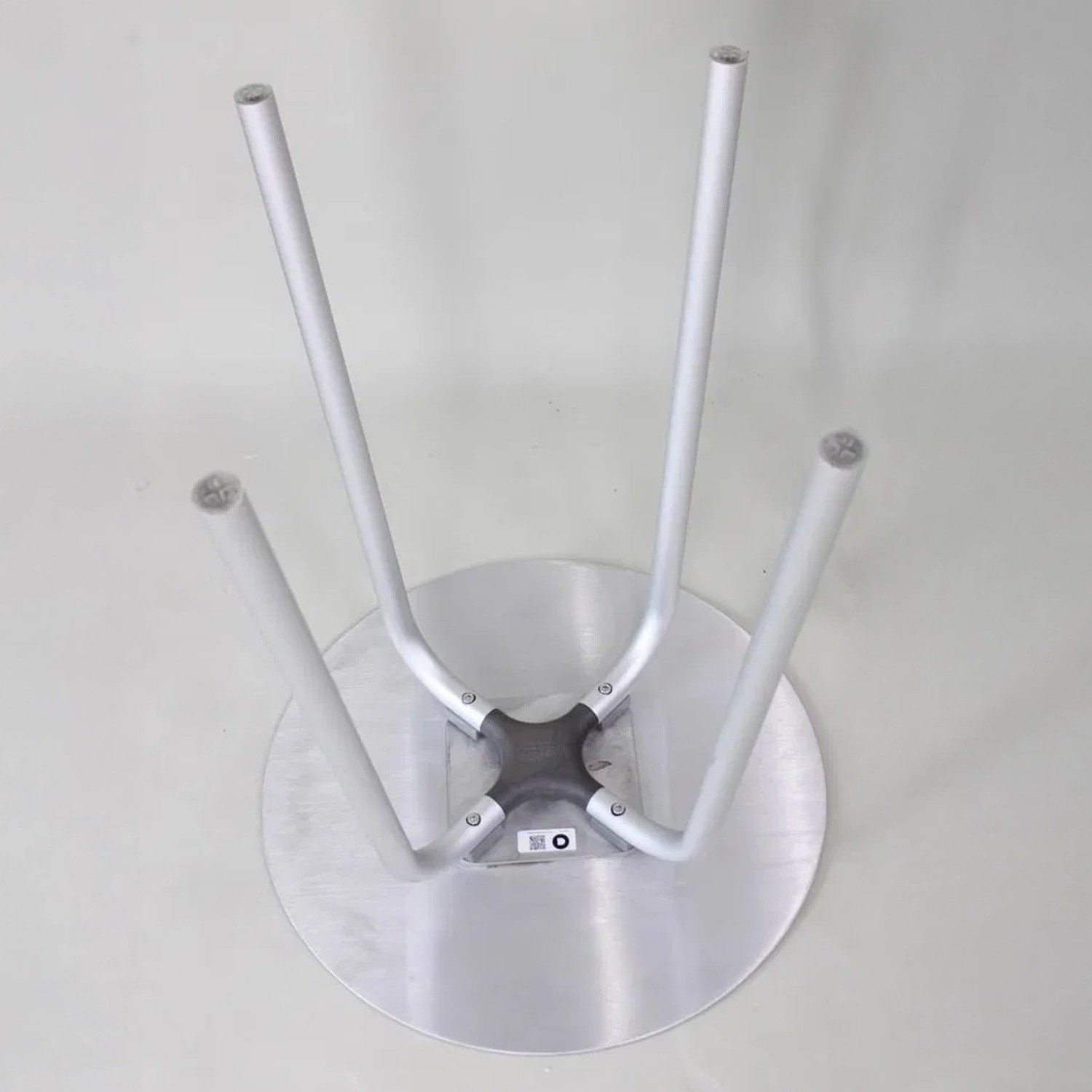 Pair of Emeco Parrish Aluminum Cafe Tables - image-9