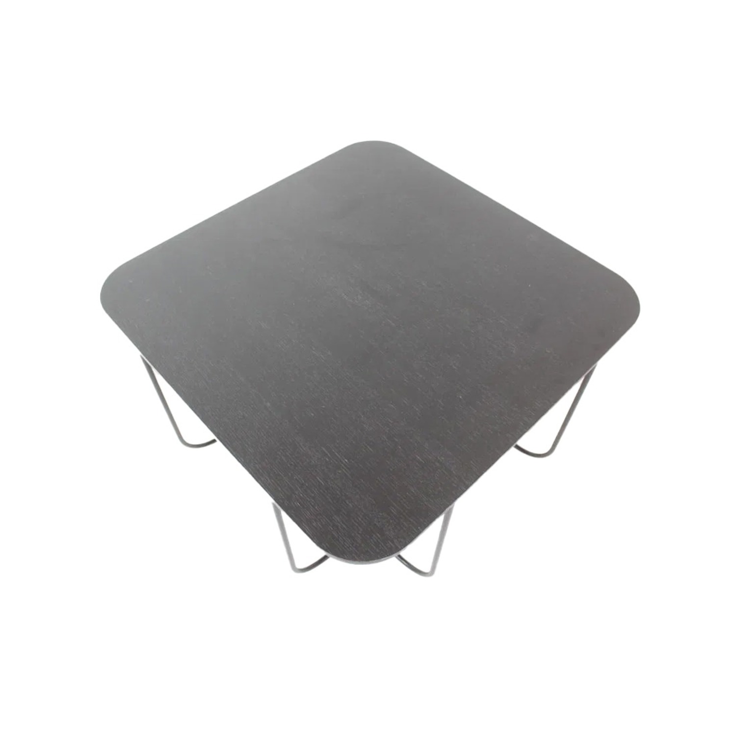 Black Wood Topped "Cage" Coffee Table by Menu - image-2