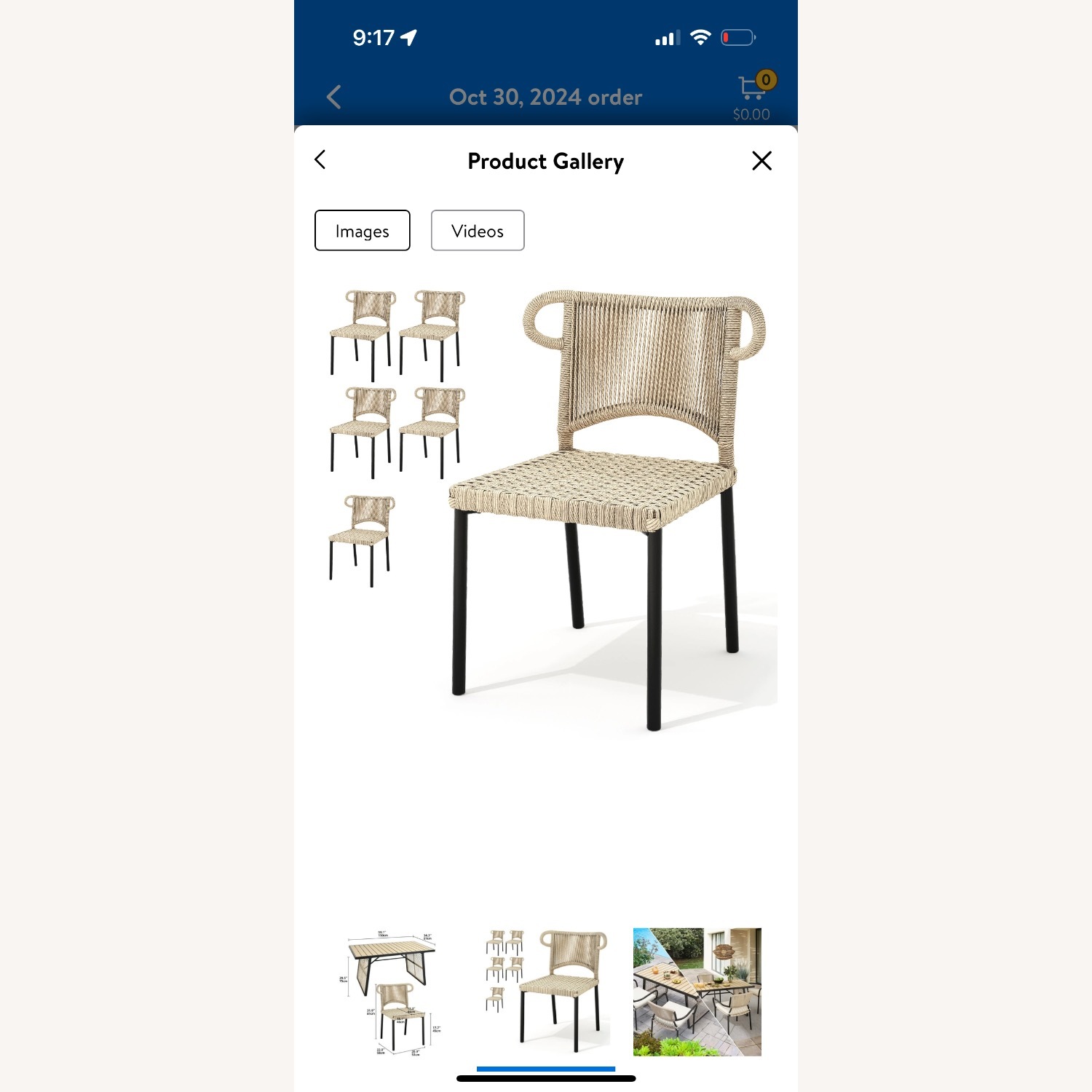 Bamboo Outdoor Dining Set - image-6