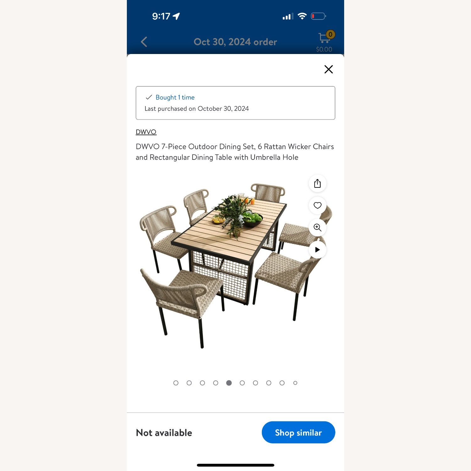 Bamboo Outdoor Dining Set - image-5