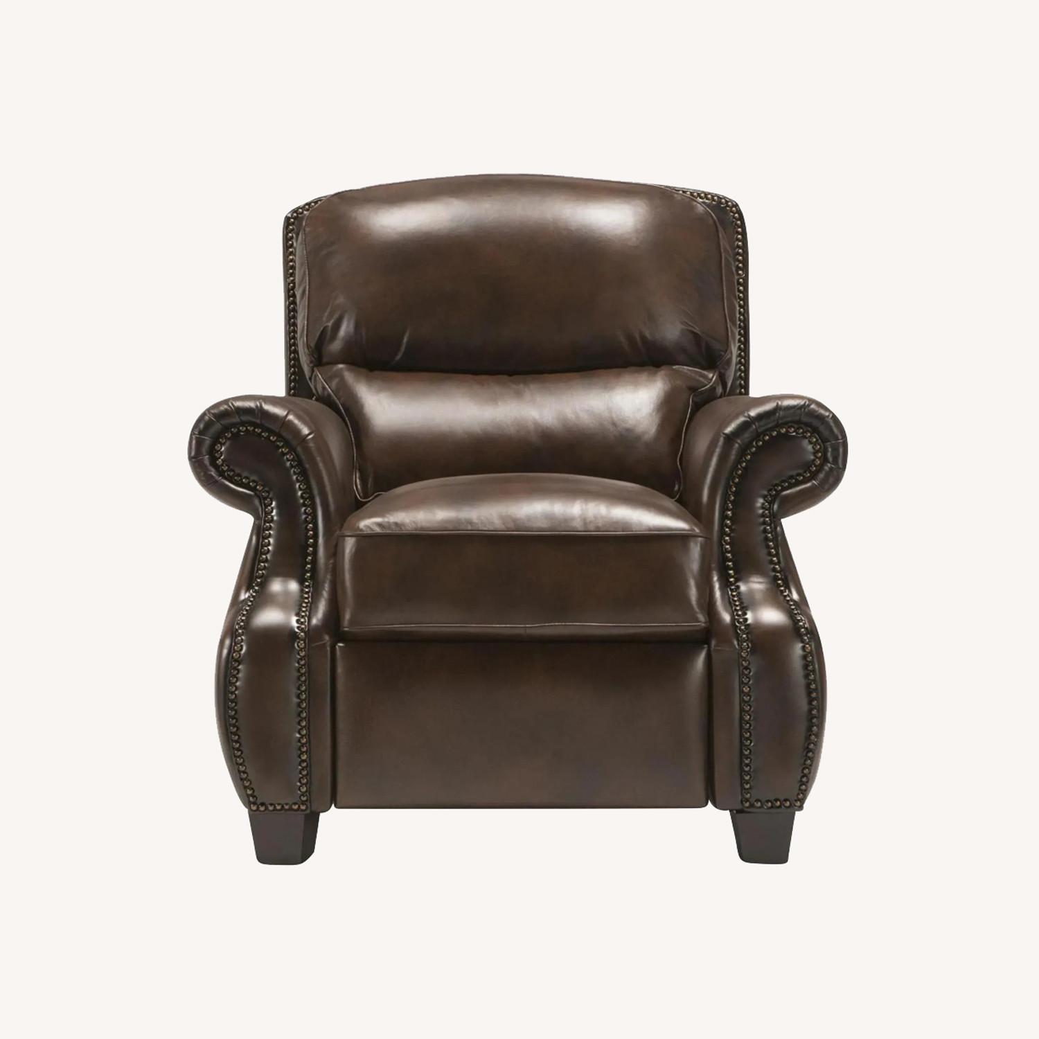 Raymour & Flanigan Leather Recliner - image-0