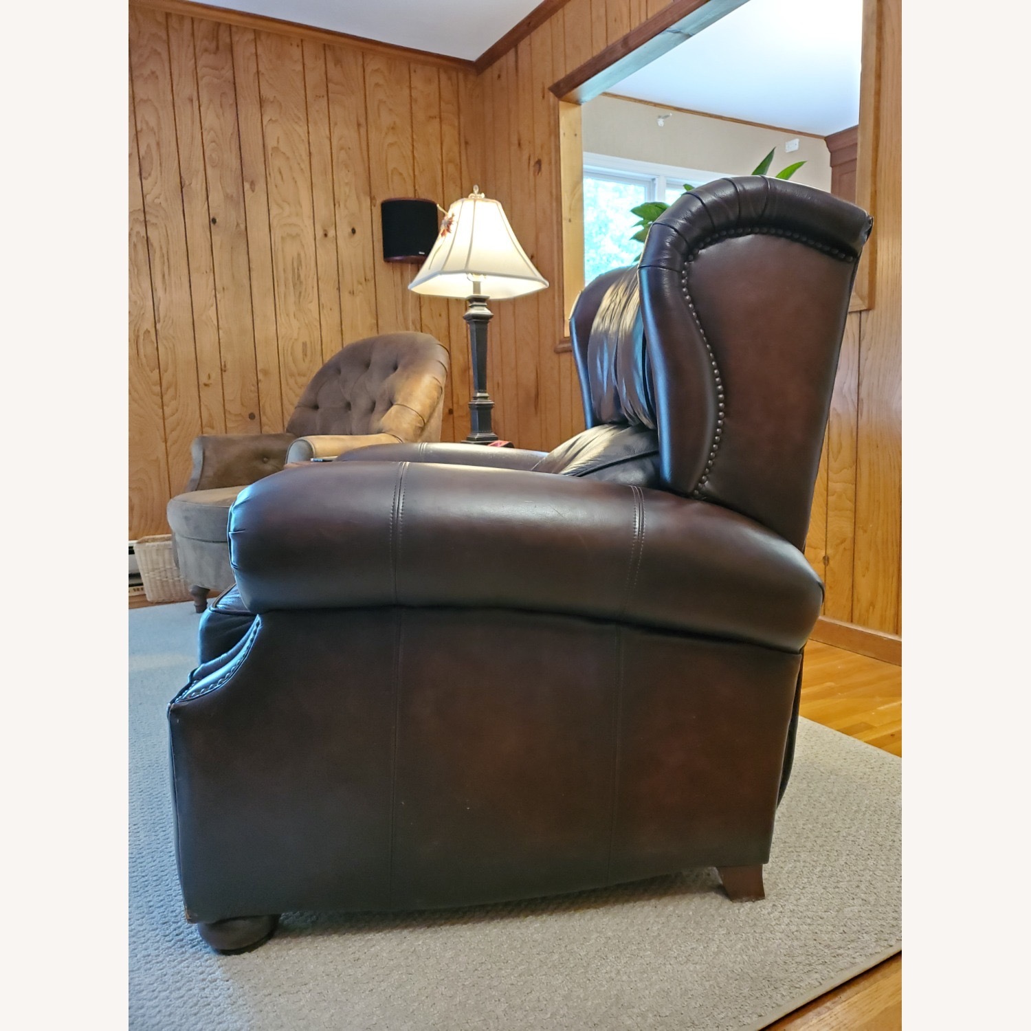 Raymour & Flanigan Leather Recliner - image-2