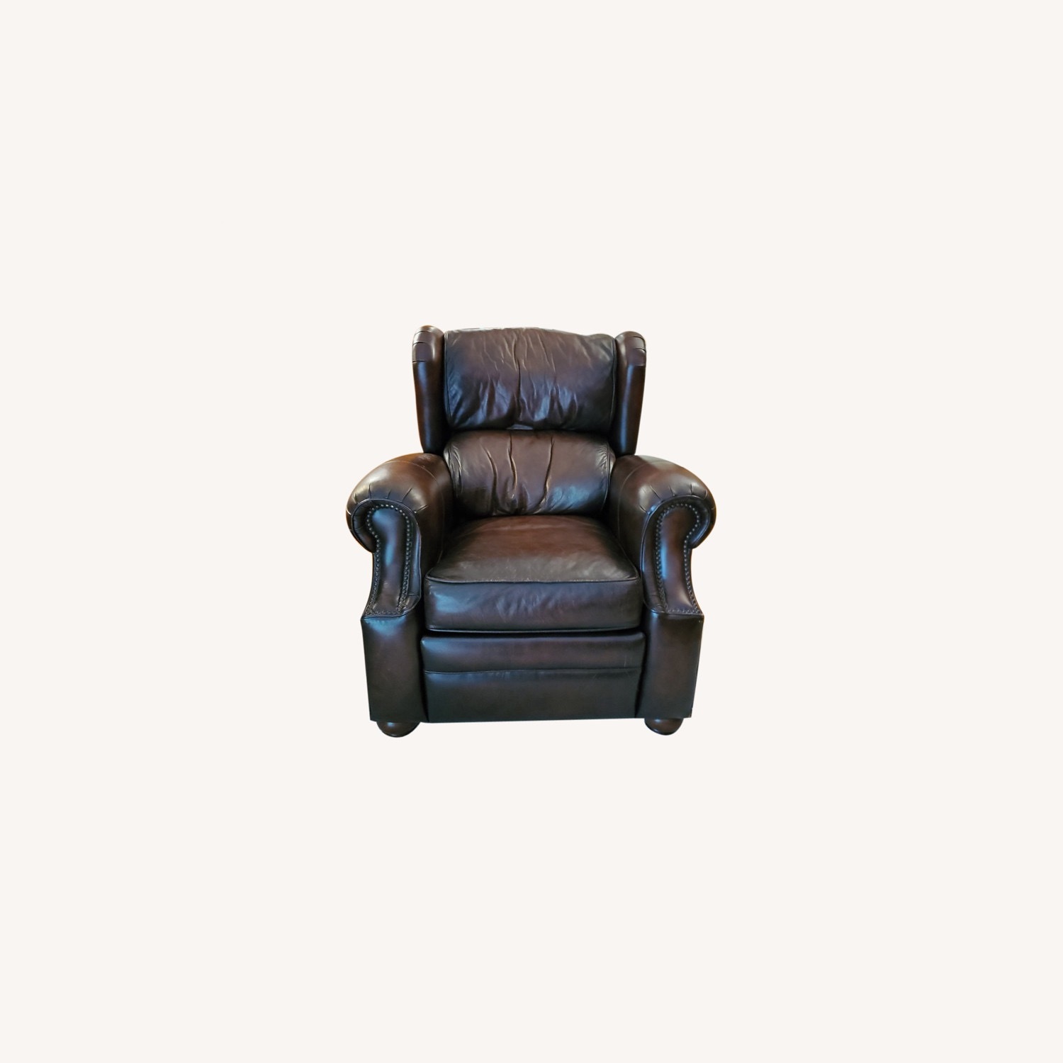 Raymour & Flanigan Leather Recliner - image-6