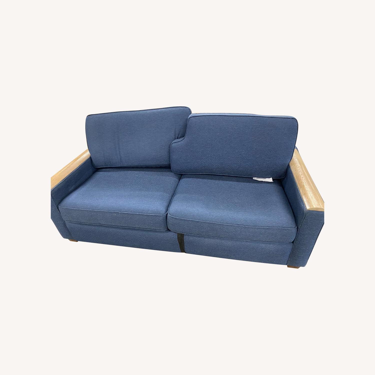 Blue/ Jean Blue Sofa Bed - image-0