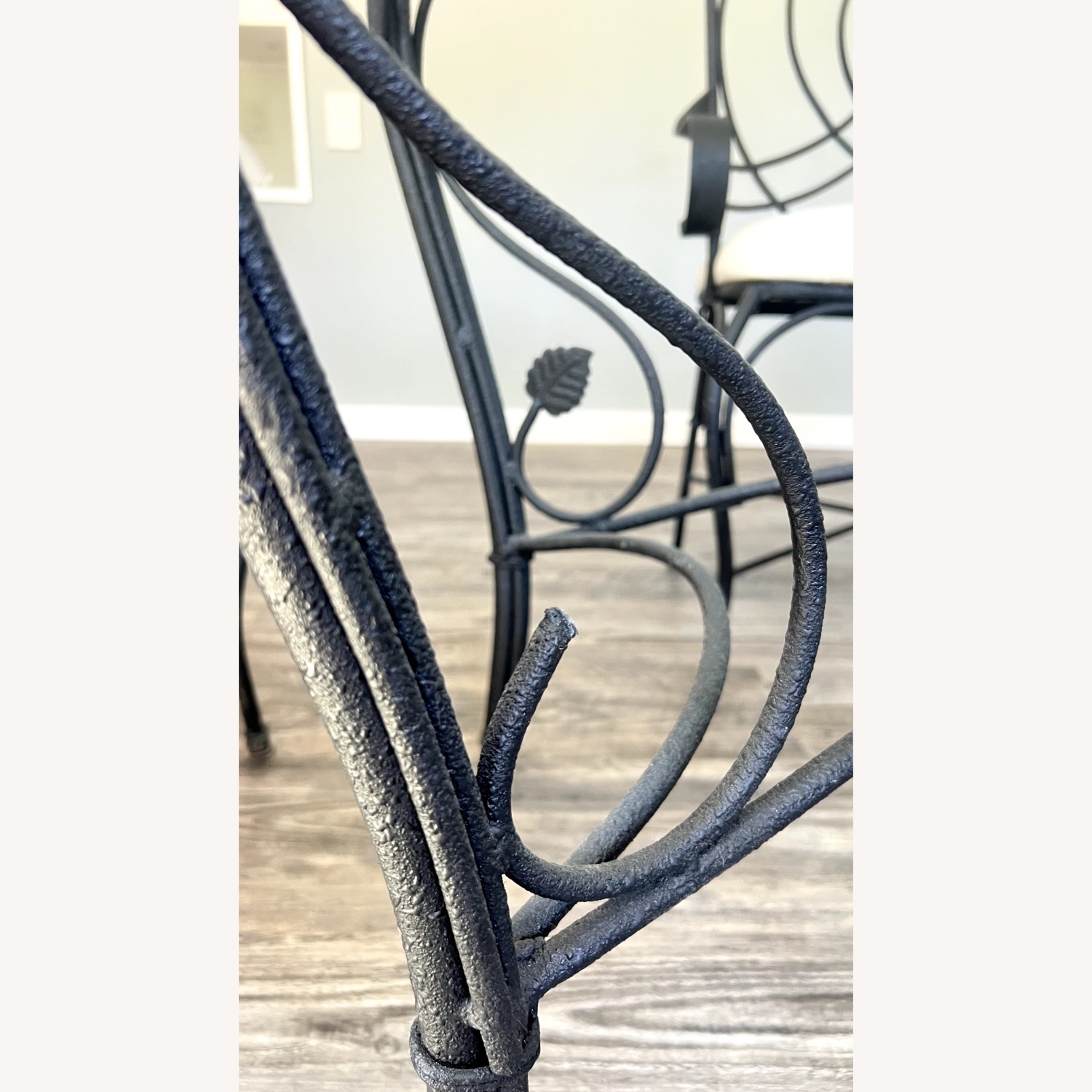 5 Piece Dining Set - 72 x 42 in. Glass Top Table - image-3