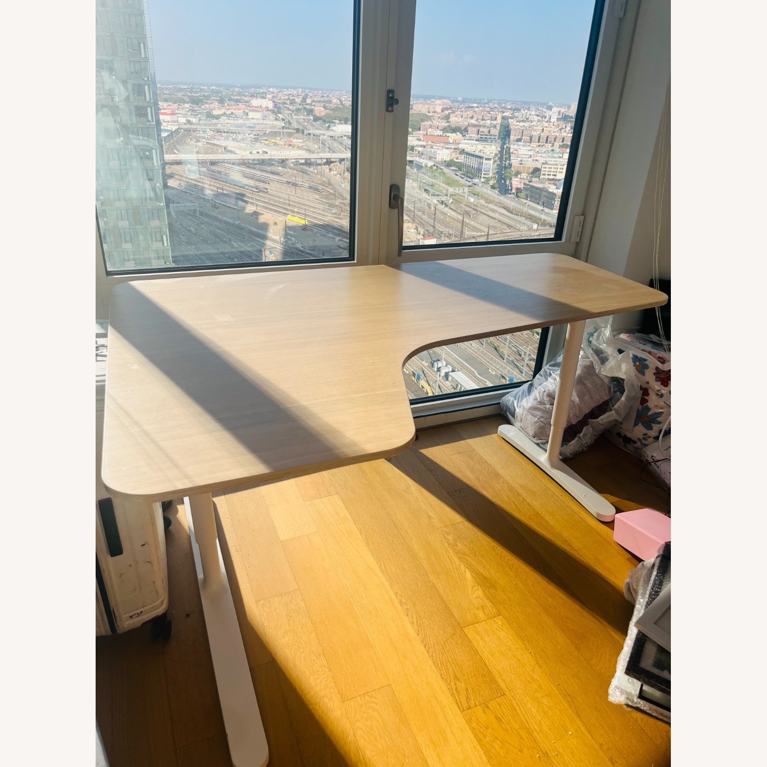 IKEA BAKANT ホワイト L字型テーブル　送料別 楽天市場】[IKEA/イケア/通販]BEKANT ベカント コーナーデスク