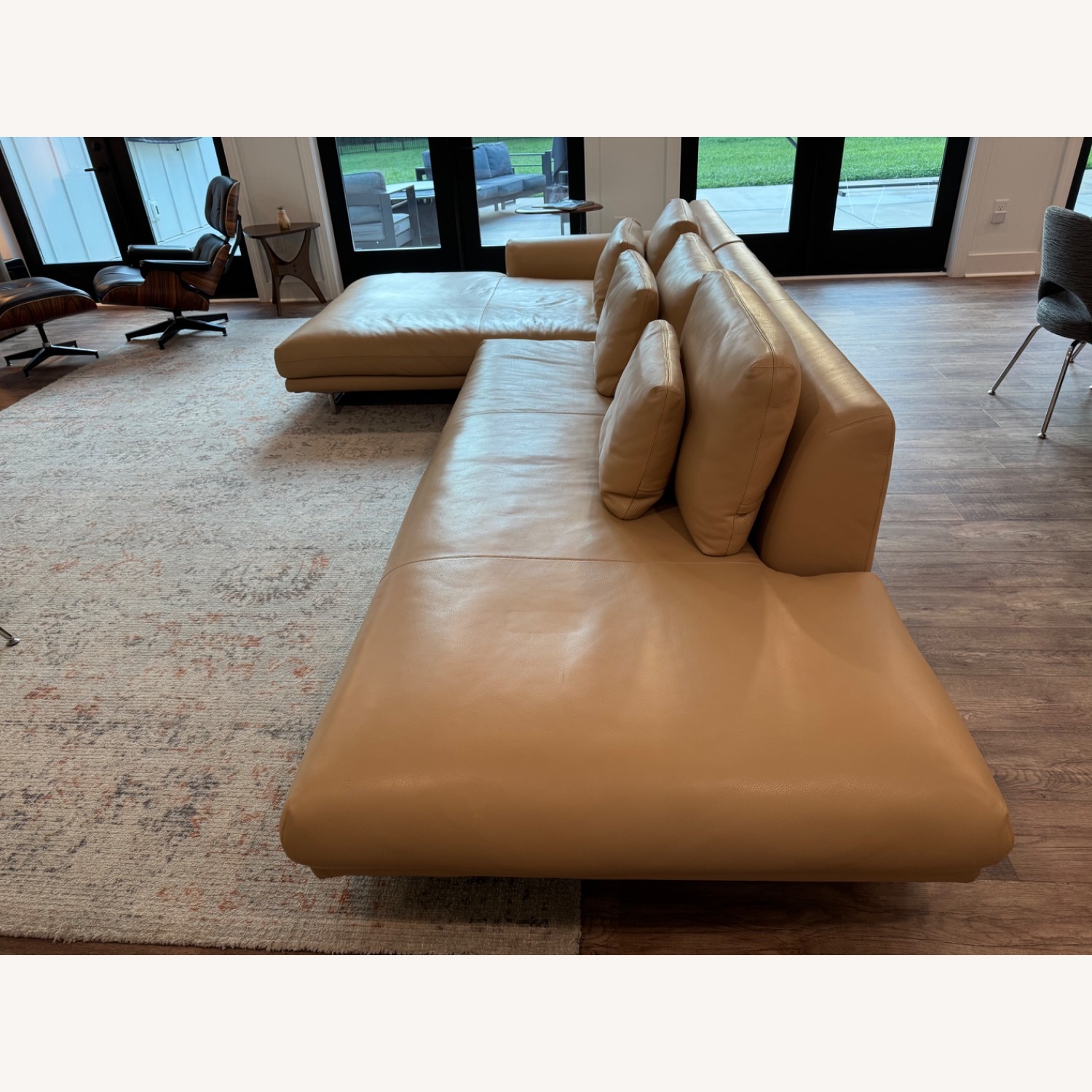 Design within Reach Lecco Leather Sectional  - image-3