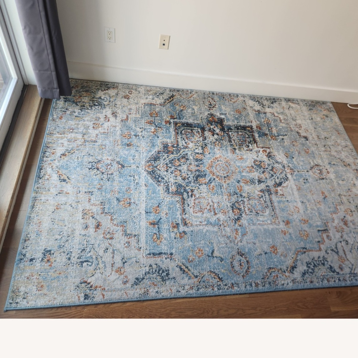 IKEA OVERLUND Rug, Low Pile, Multicolour, - image-3