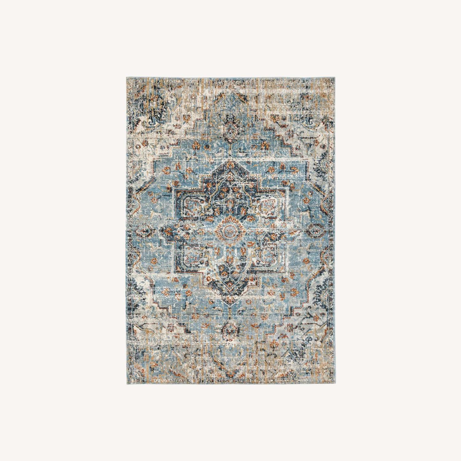 IKEA OVERLUND Rug, Low Pile, Multicolour, - image-0