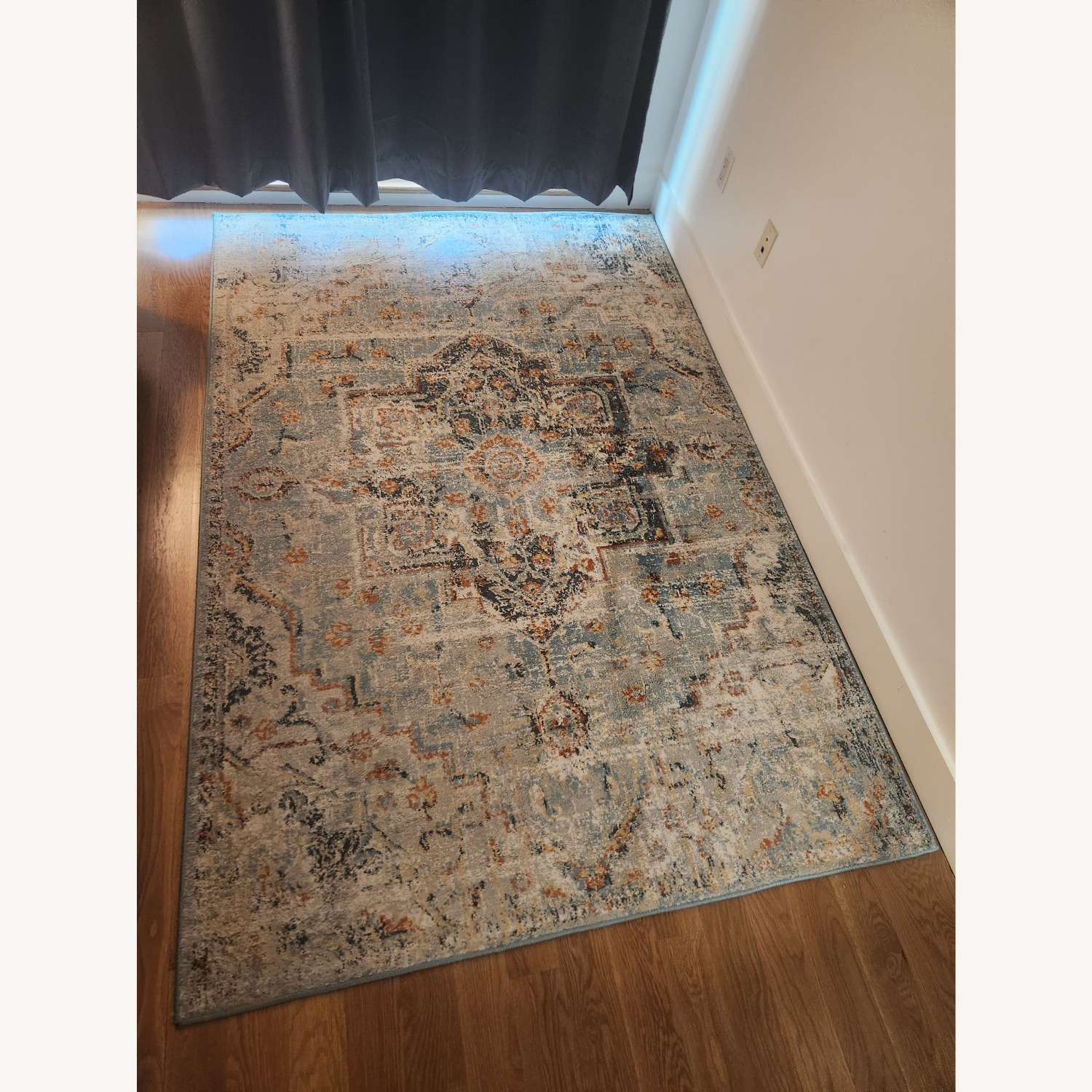 IKEA OVERLUND Rug, Low Pile, Multicolour, - image-1