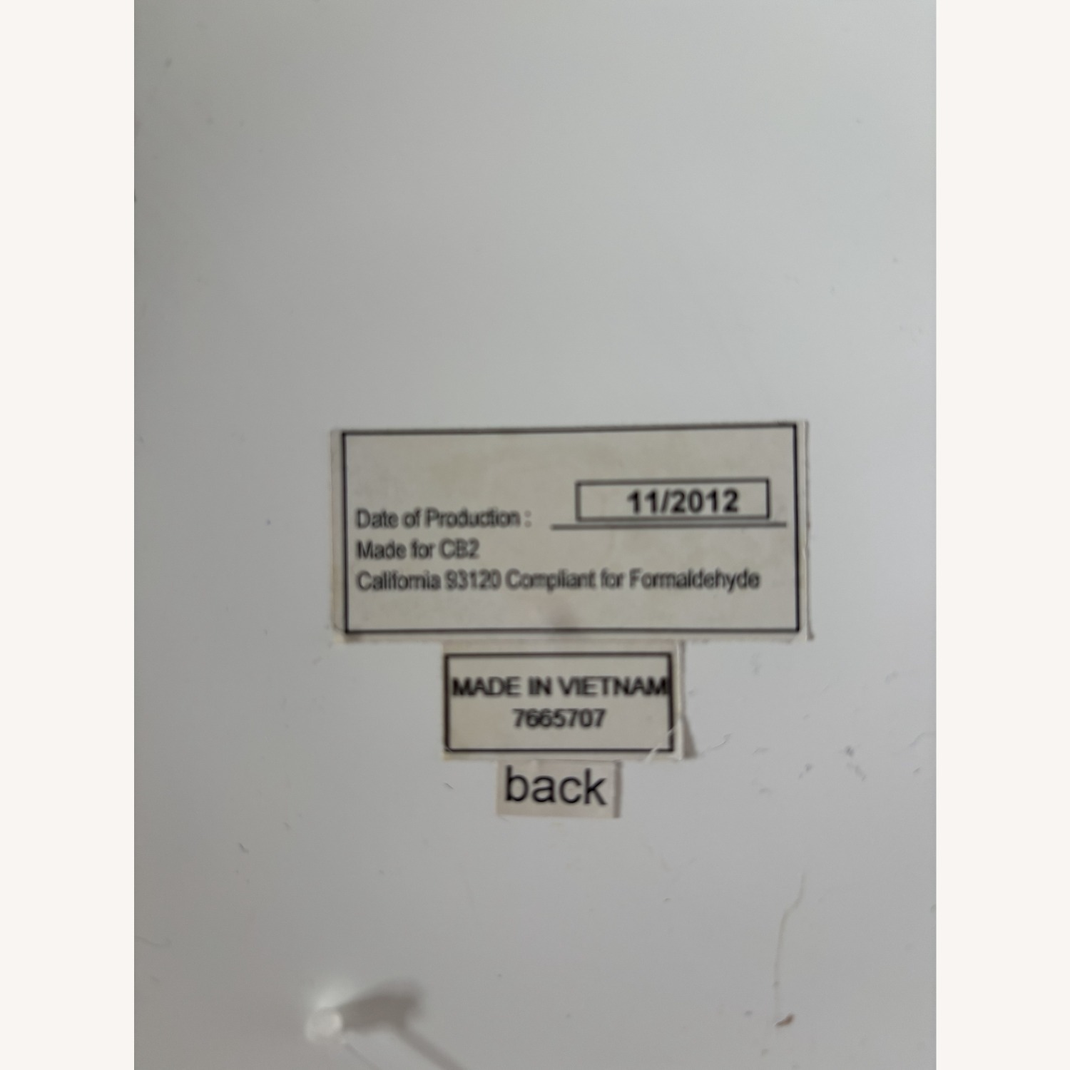 CB2 Gallery White Lacquer 3 Drawer Dresser - image-3