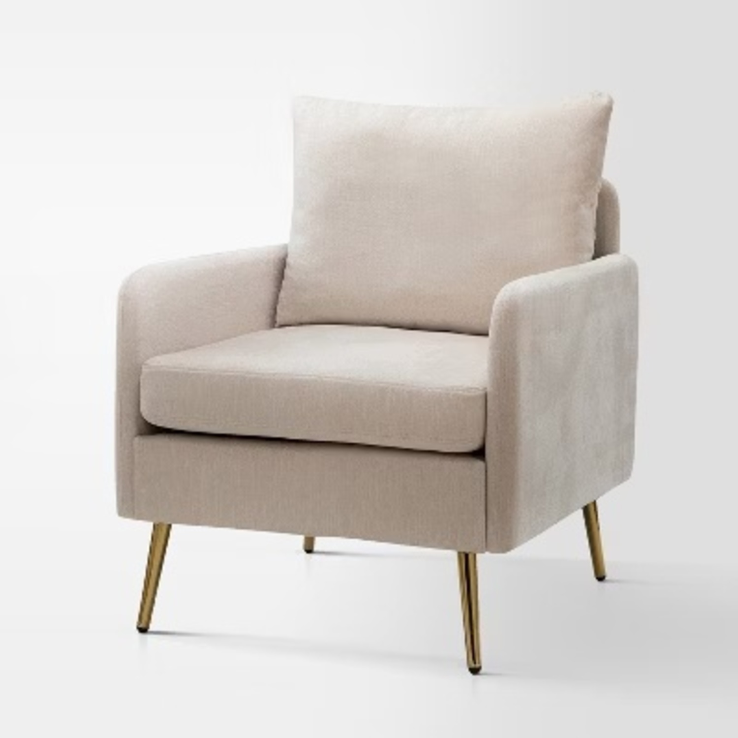Target Soft Velvet Armchair - image-4