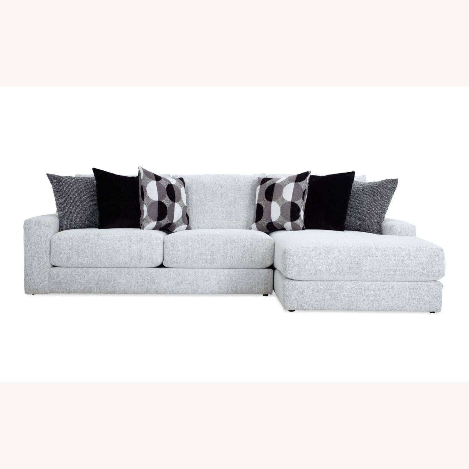 Mason White 123'' 2 Piece Sectional - image-8
