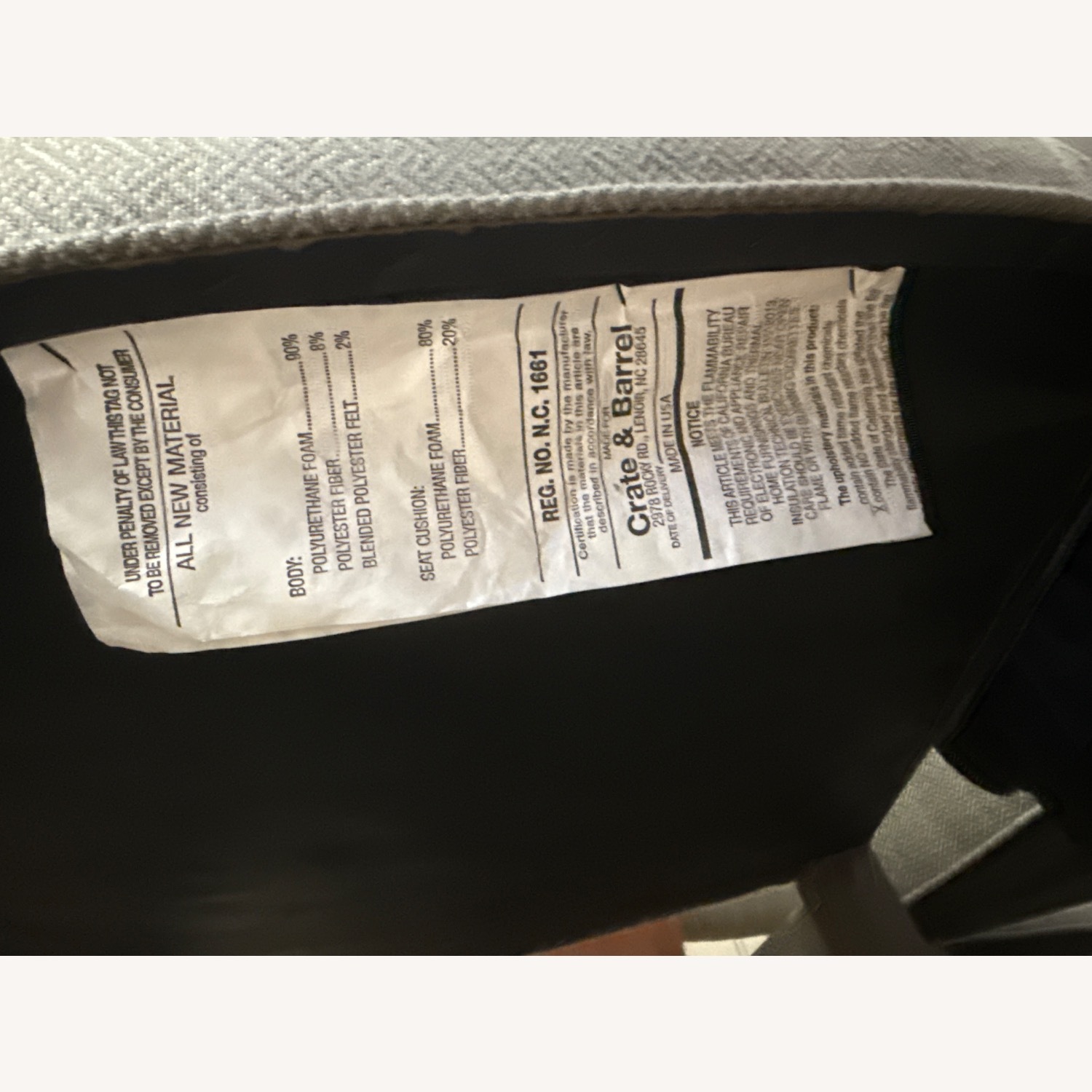 Crate & Barrel Dining Table Set Glass Top - image-5