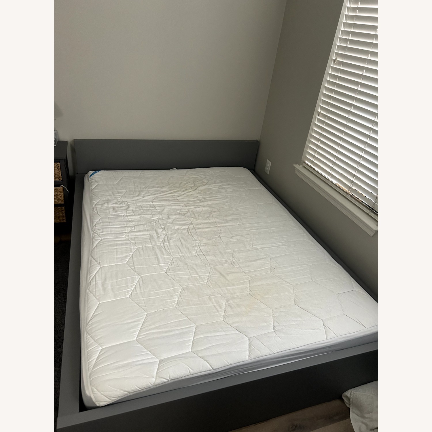 IKEA MALM Modern Queen Platform Bed Frame - image-3