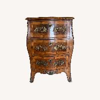 Baroque Style German Walnut Commode
