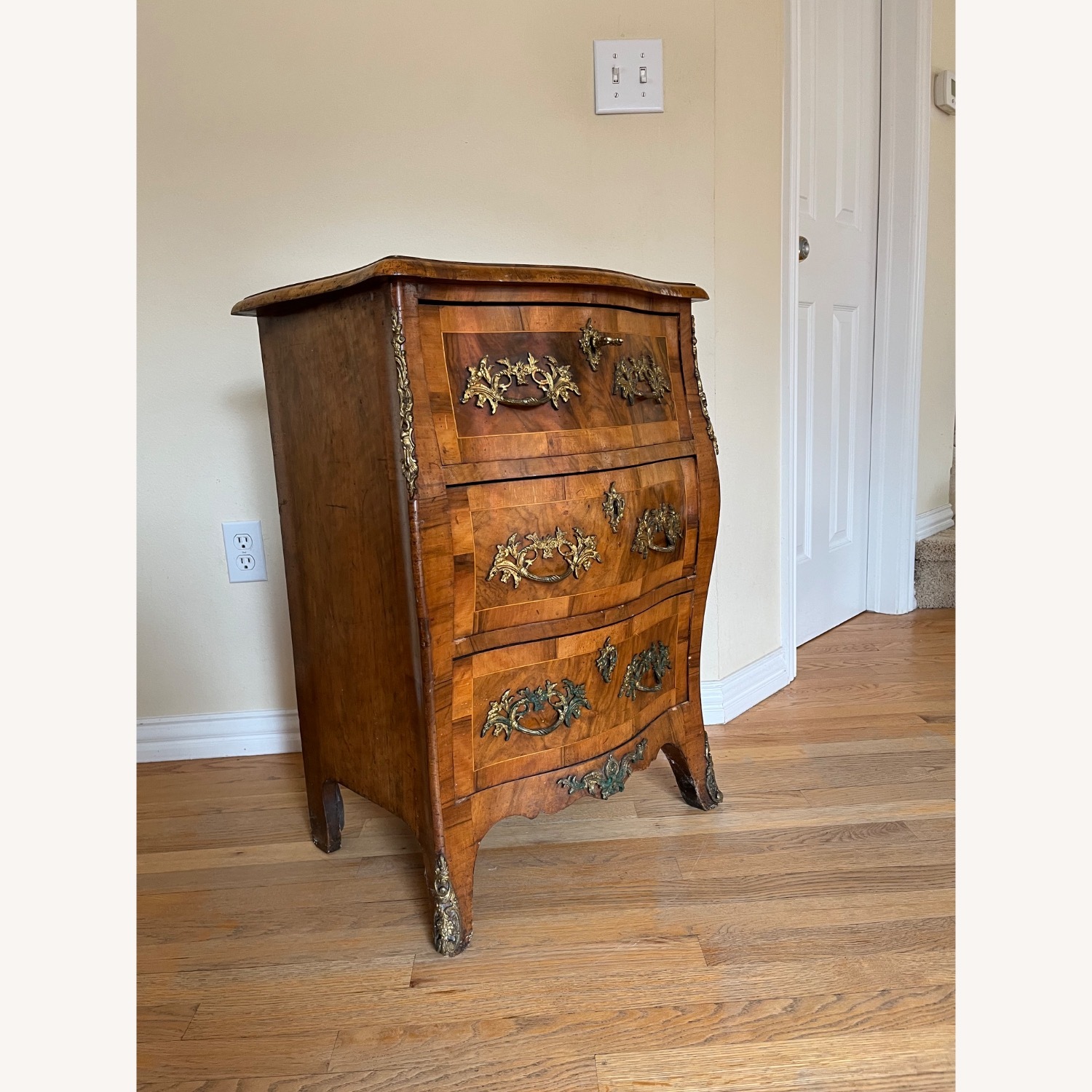 Baroque Style German Walnut Commode - image-2