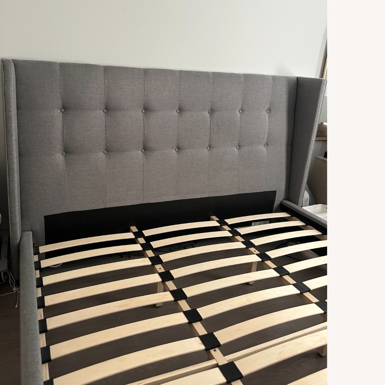 Roselawn Upholstered Wingback Bed - image-4