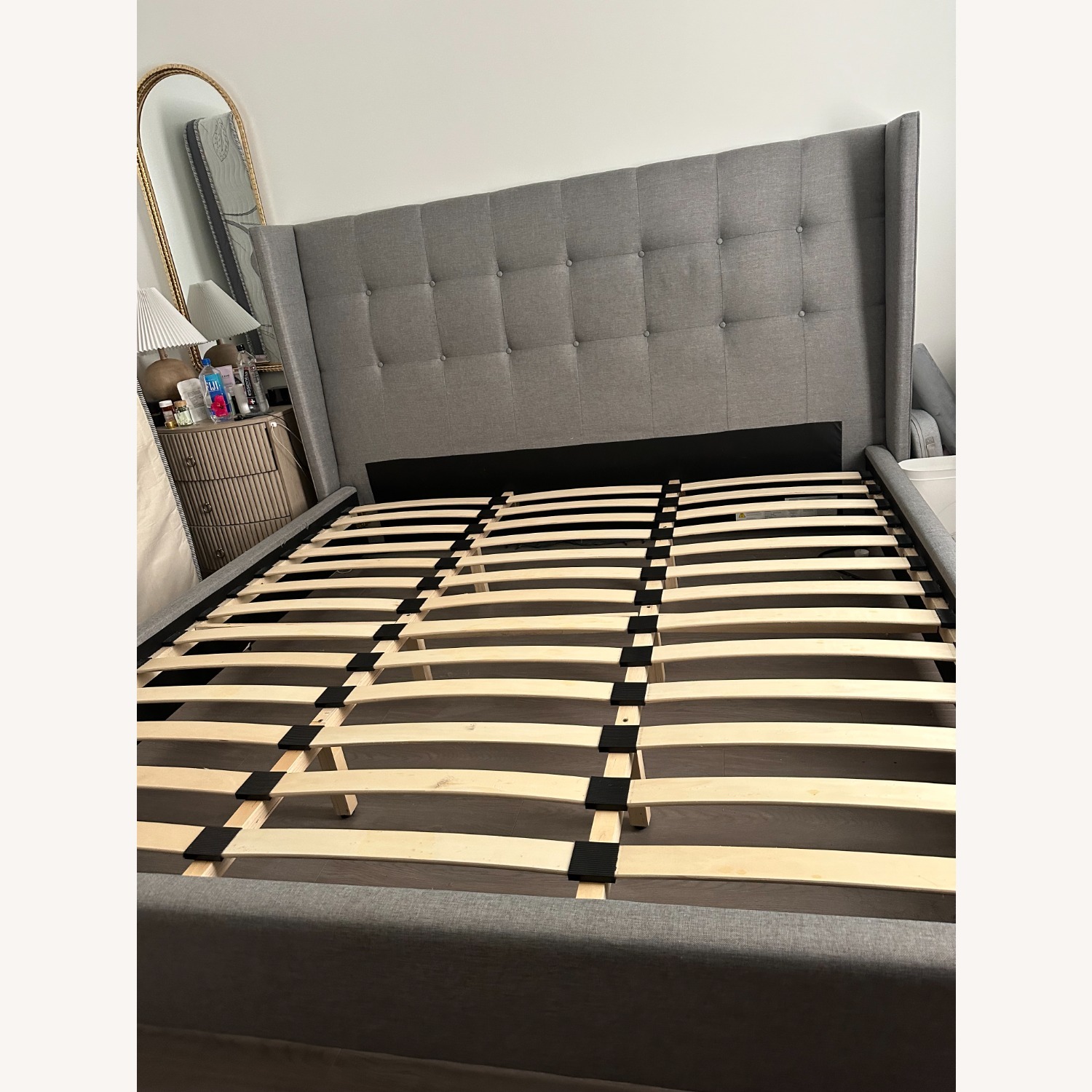 Roselawn Upholstered Wingback Bed - image-6