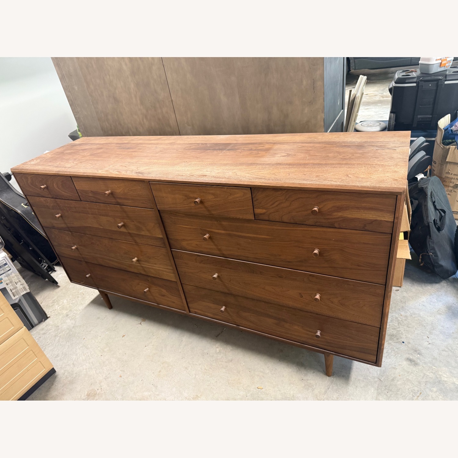 Room & Board Grove Ten Drawer Dresser in Walnut - image-4