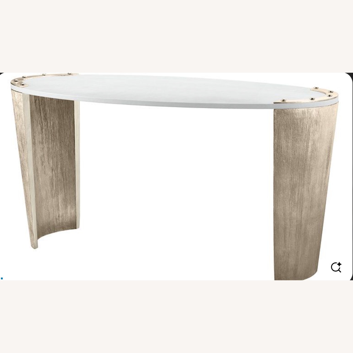 Baker Kampa Oval Desk - image-1