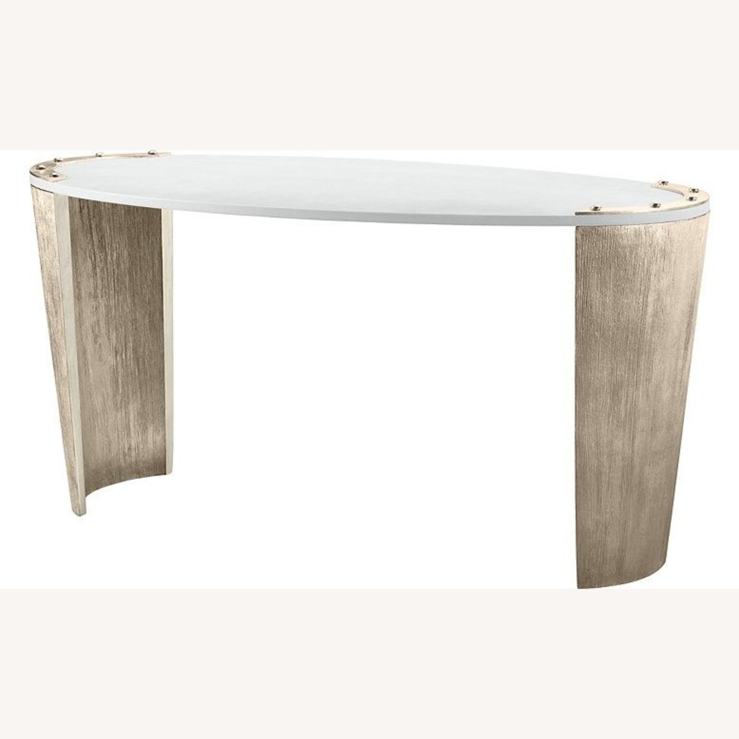 Baker Kampa Oval Desk - image-5