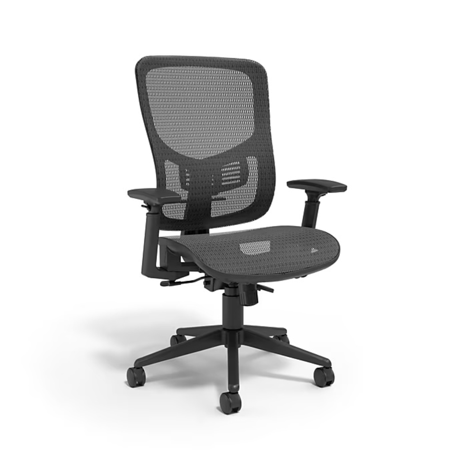 Staples Kroy Ergonomic Mesh Swivel Task Chair, Black - image-4