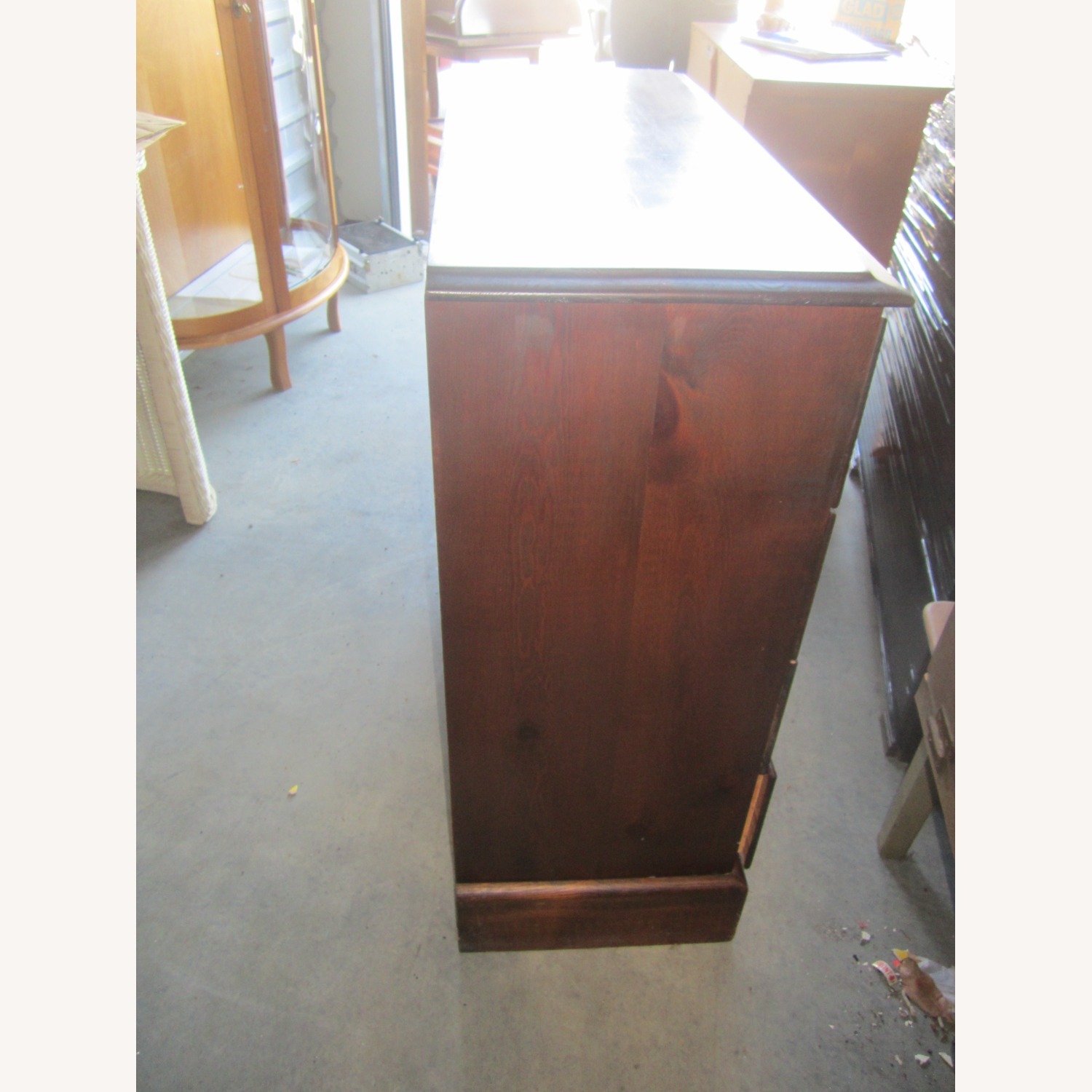 Vintage Solid Wood Chest of Drawers - image-8
