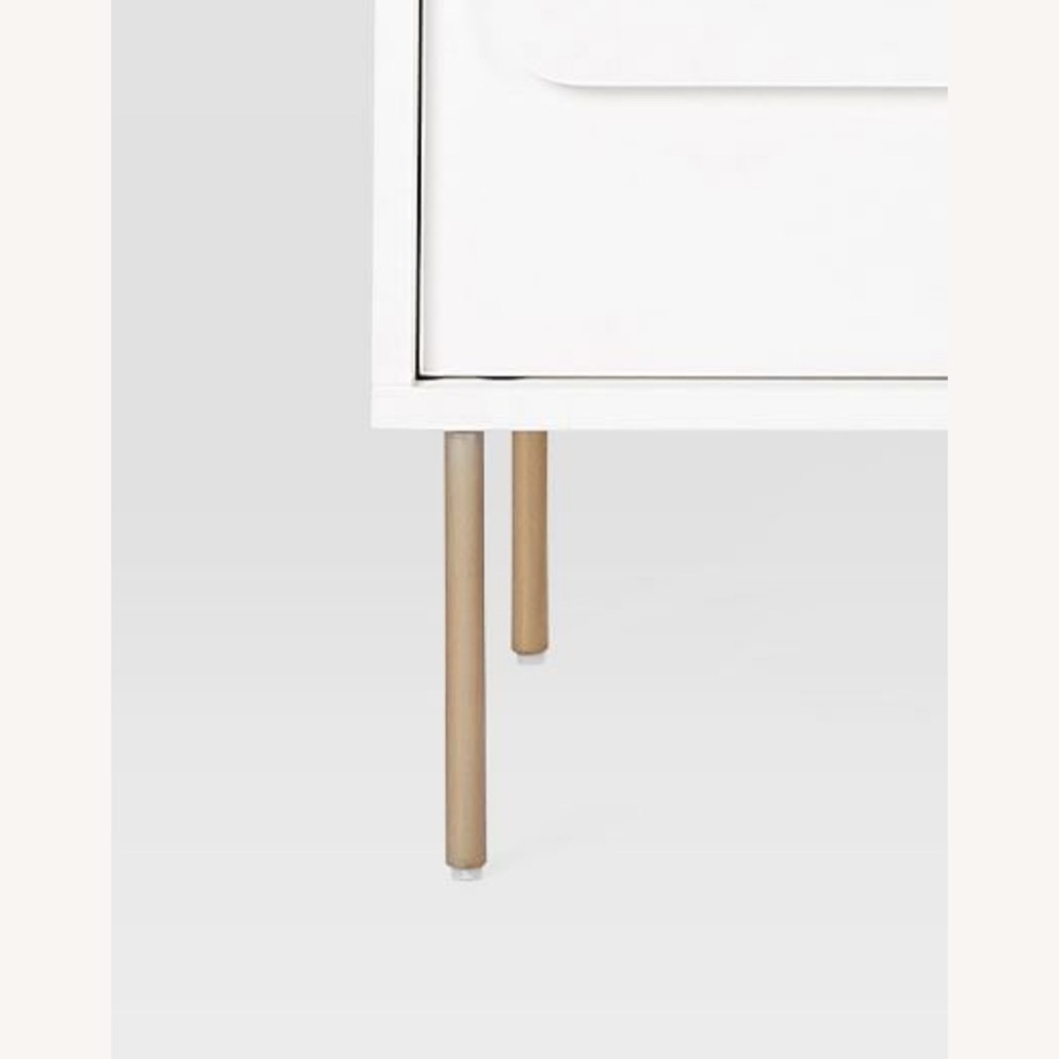 Gemini 48” 6-Drawer White Lacquer Dresser - image-3