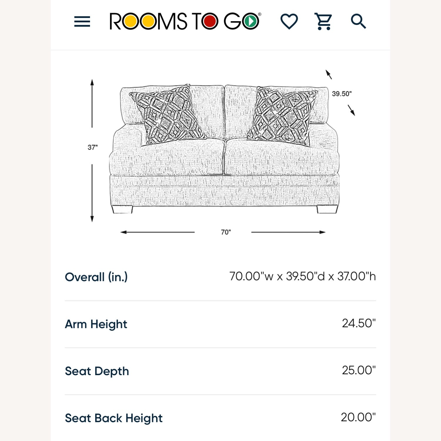 Charlton Park Loveseat - image-2