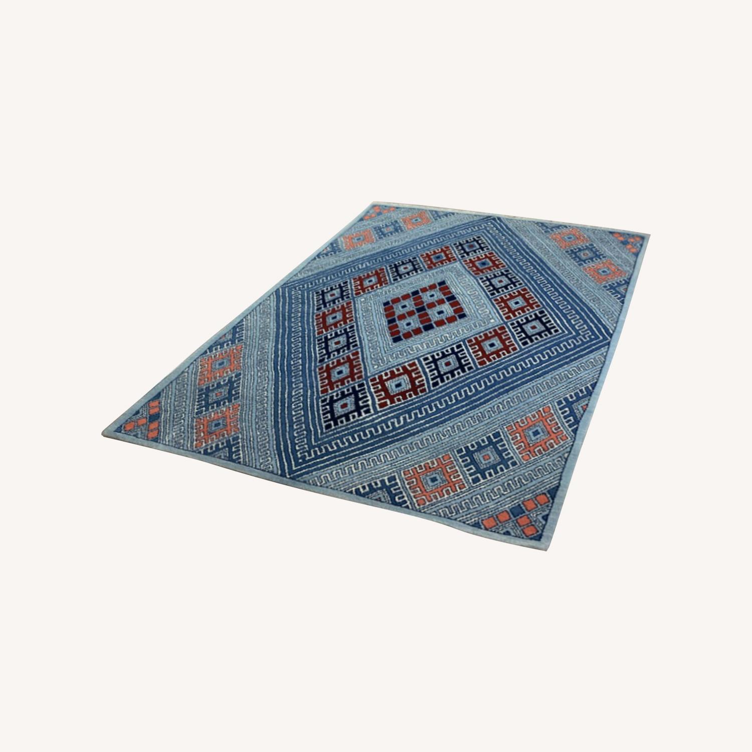 Royal Knotted Carpet 100% Naturally Dyed Wool - image-5