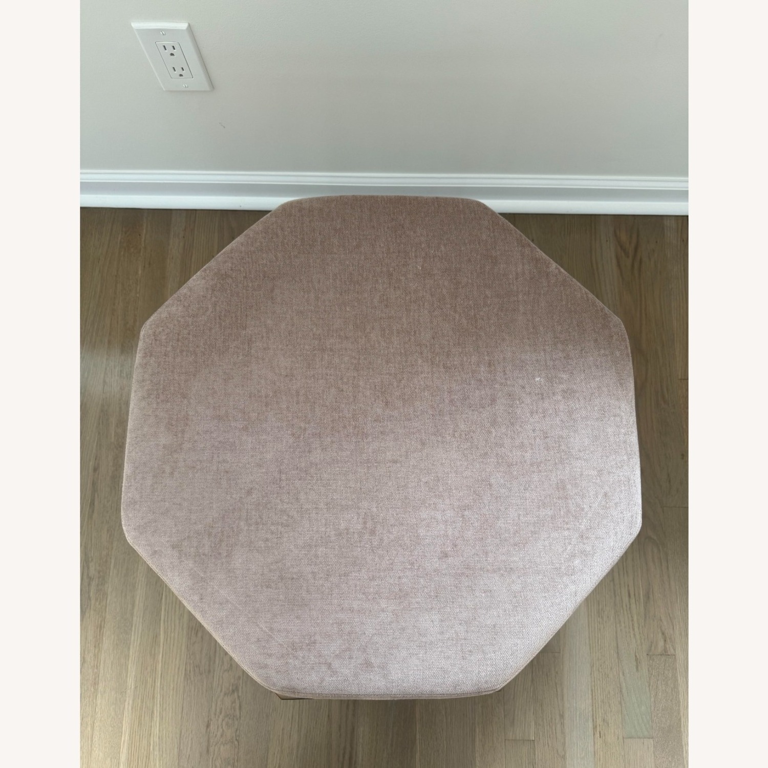 West Elm Roar + Rabbit Dusty Blush Ottoman - image-5