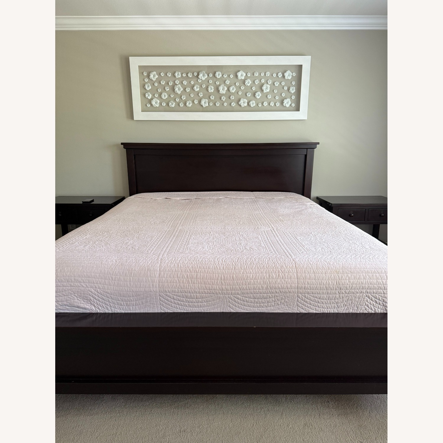 Pottern Barn Farmhouse Cal King Bed - image-1