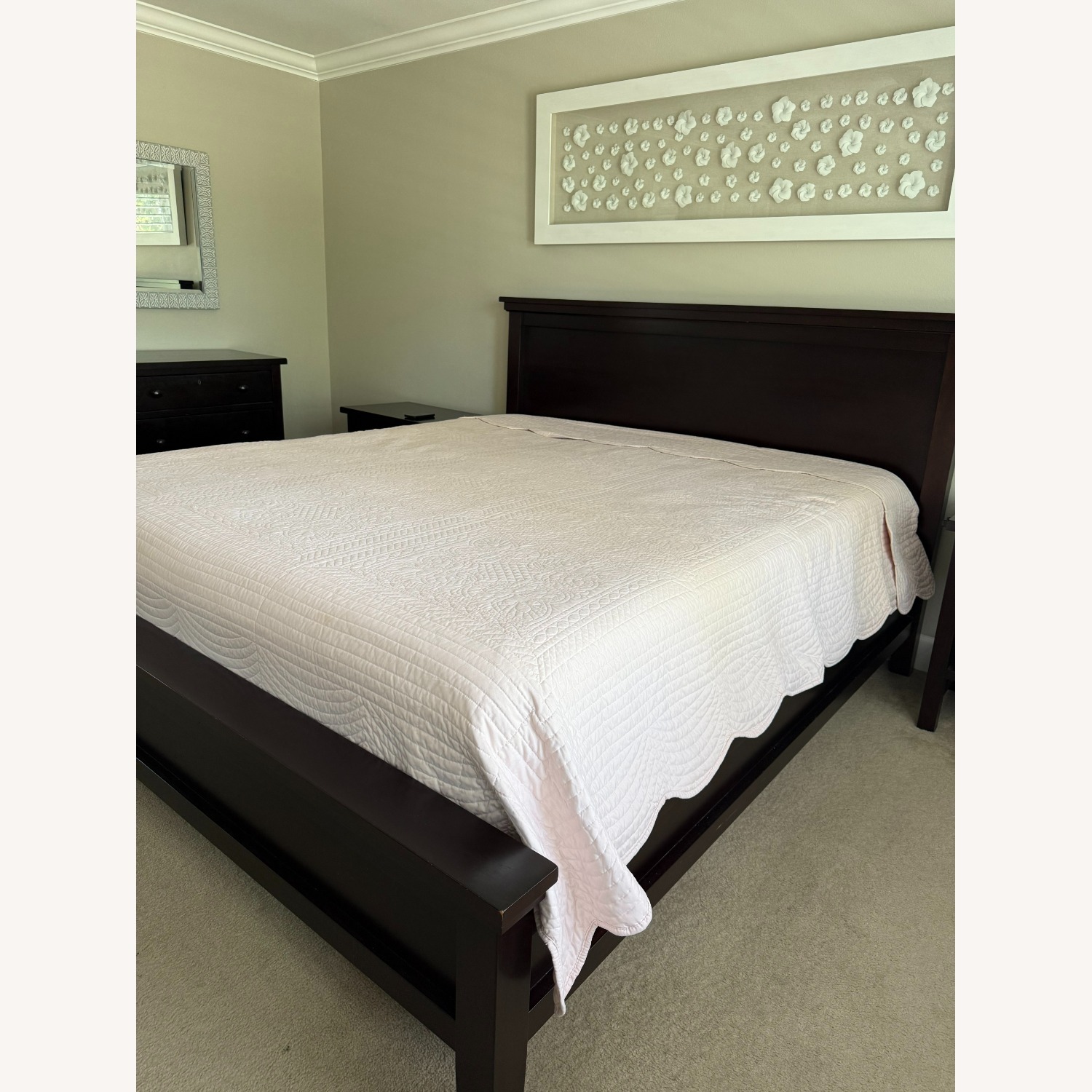 Pottern Barn Farmhouse Cal King Bed - image-3