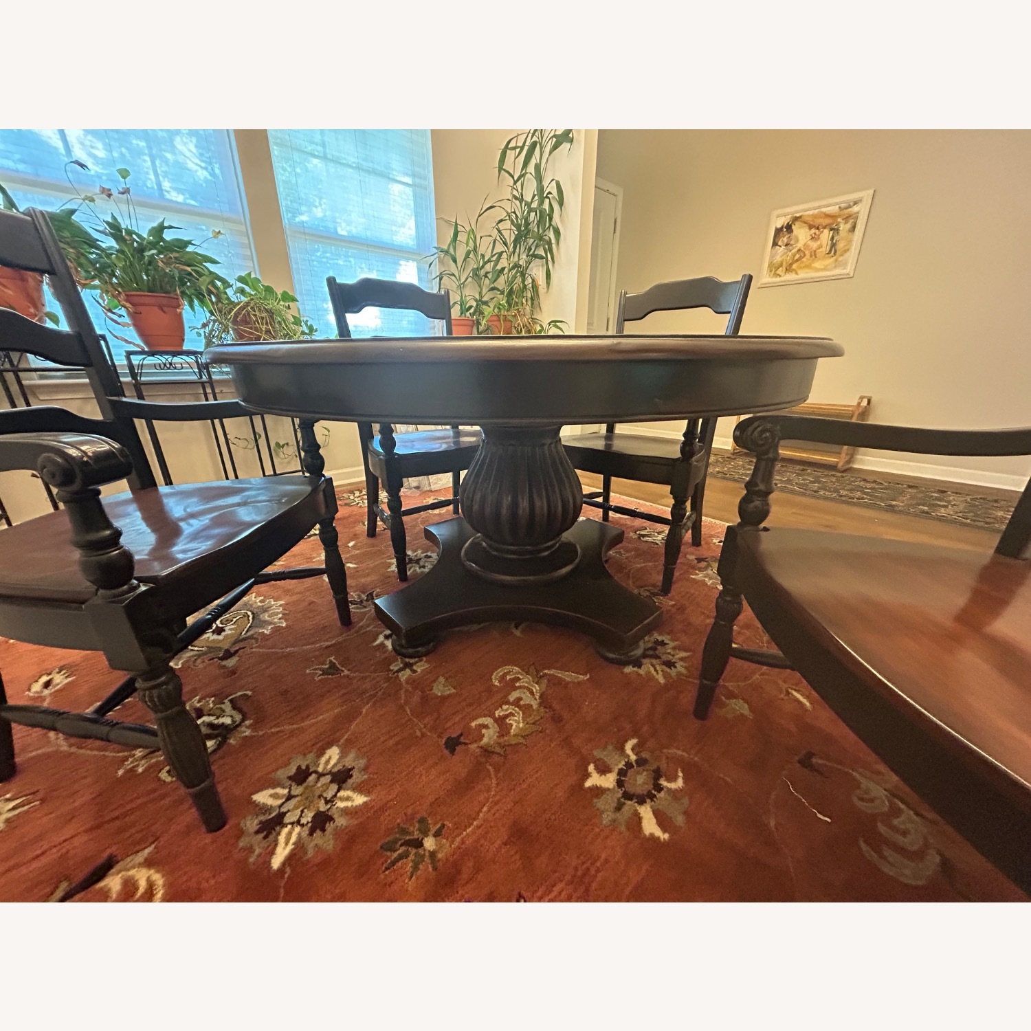 Hooker Dark Brown Wood Table - image-2