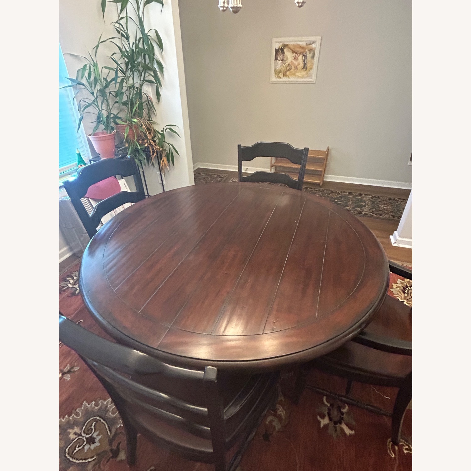 Hooker Dark Brown Wood Table - image-1