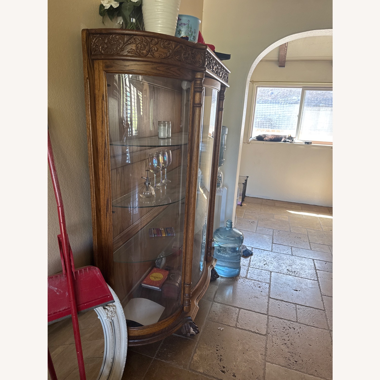 Vintage China Cabinet - image-2