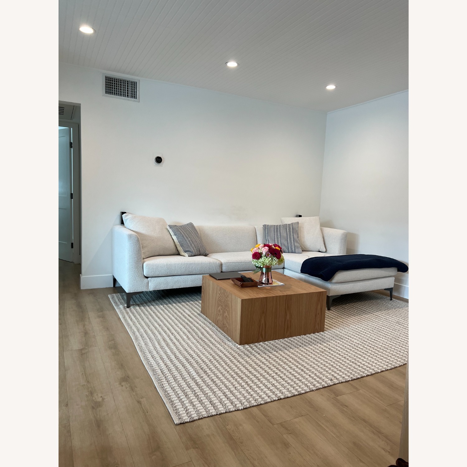 Room & Board Sectional Pristine Pillows Incl - image-1