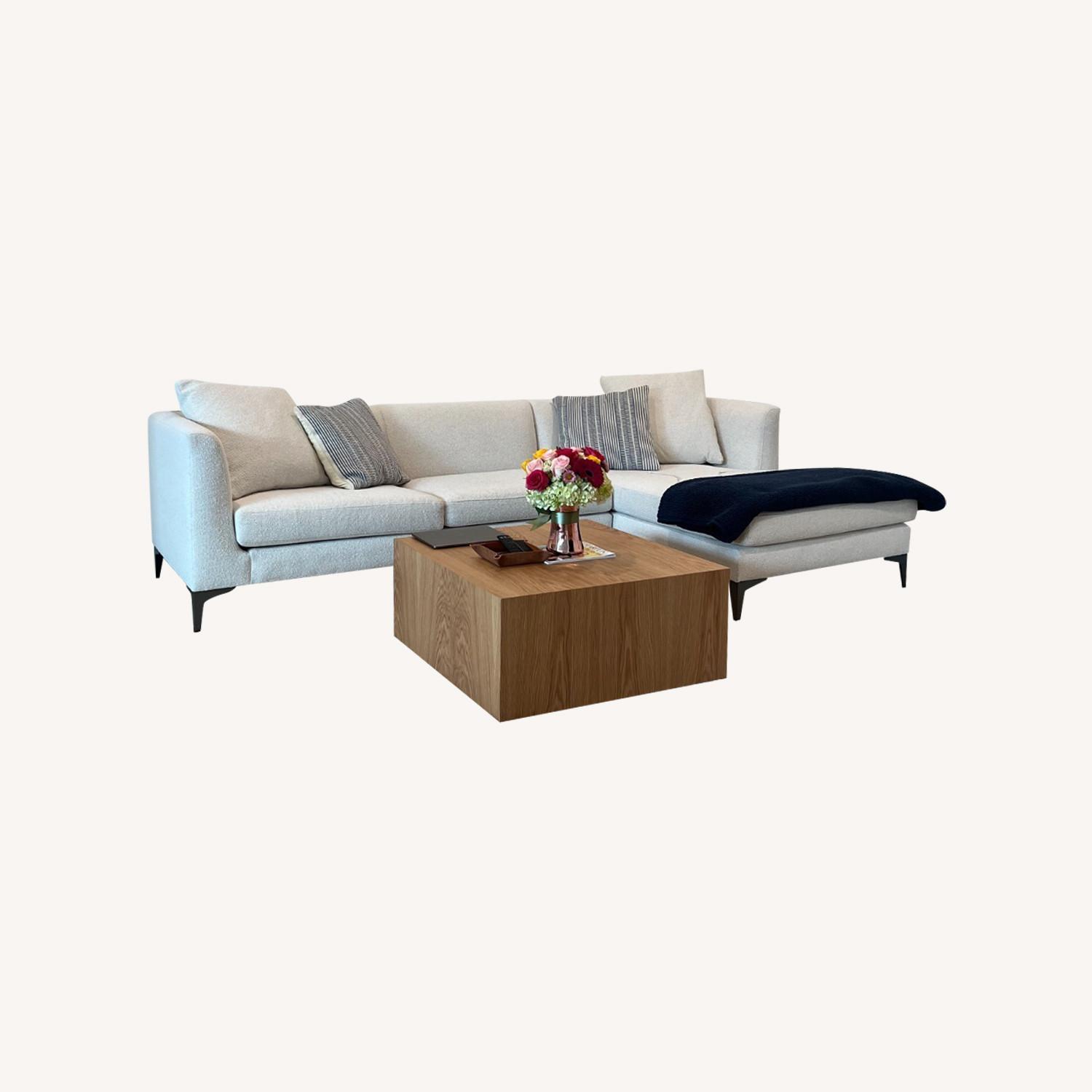 Room & Board Sectional Pristine Pillows Incl - image-5