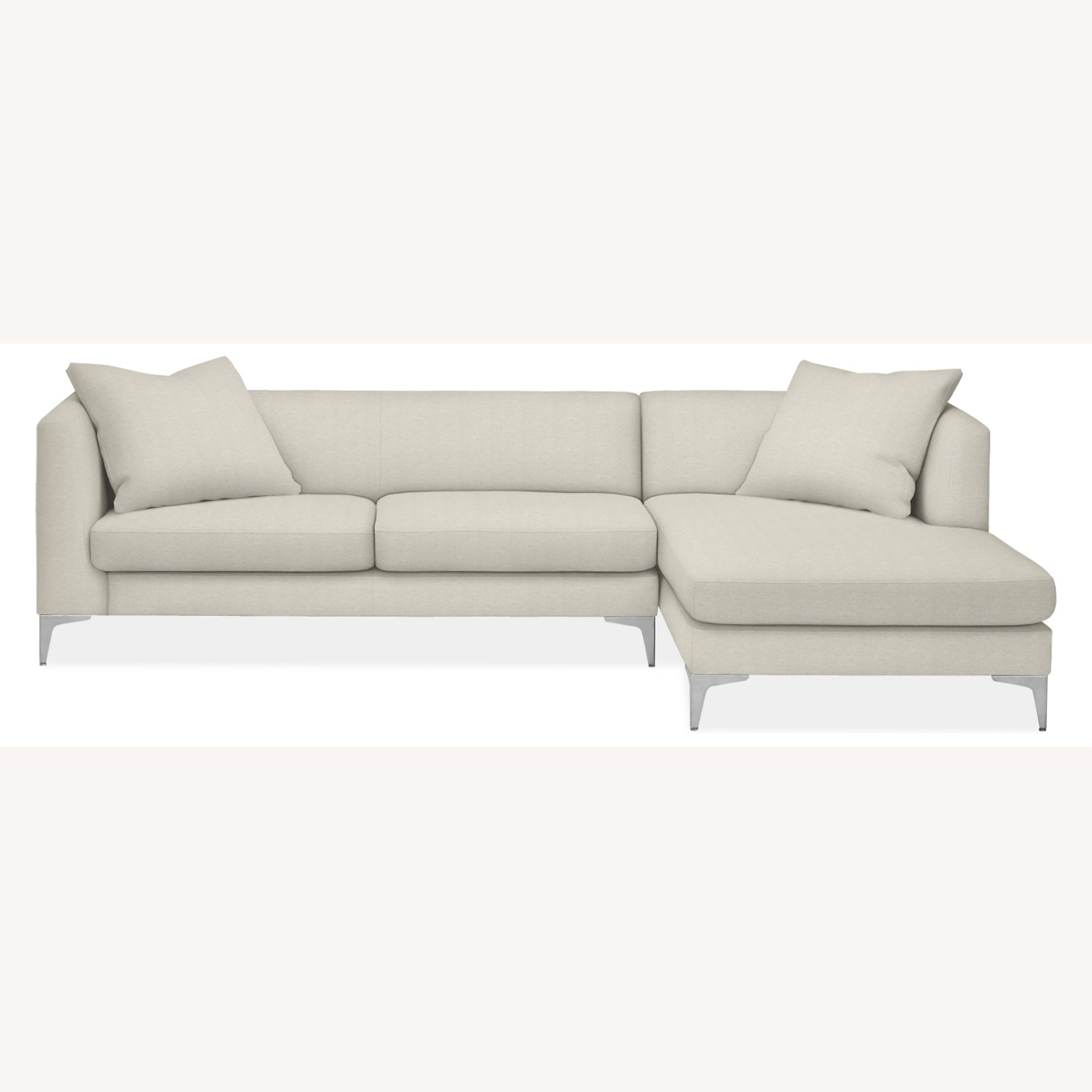 Room & Board Sectional Pristine Pillows Incl - image-4